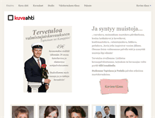 Tablet Screenshot of kuva-ahti.fi